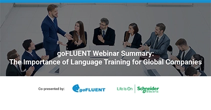 The Importance of Language Training for Global Companies